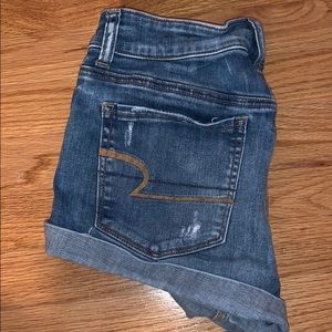 American Eagle Medium Blue Jean Shorts